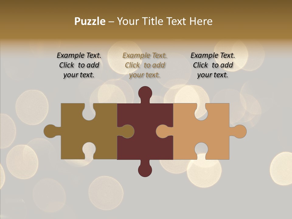 Multicolored Glow Light PowerPoint Template