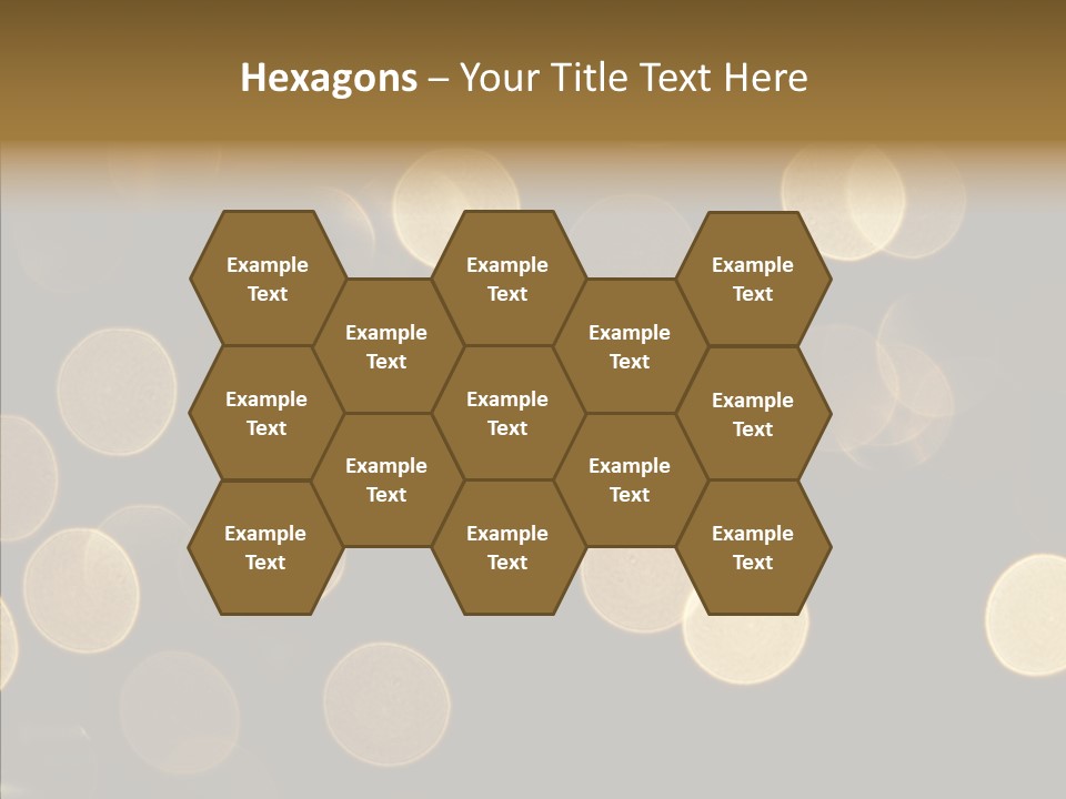 Multicolored Glow Light PowerPoint Template