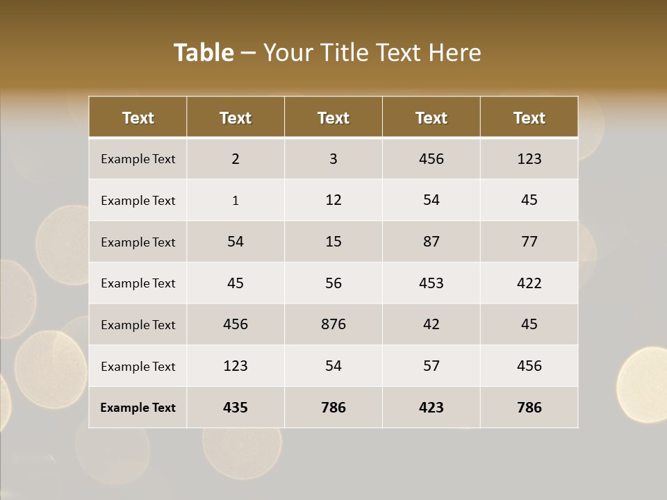 Multicolored Glow Light PowerPoint Template