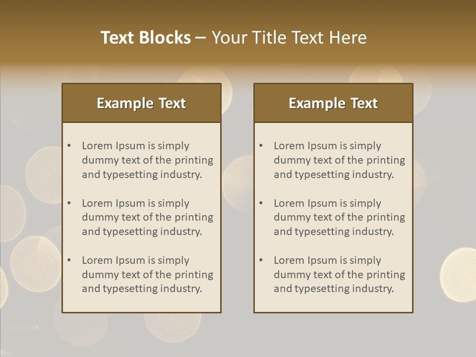 Multicolored Glow Light PowerPoint Template
