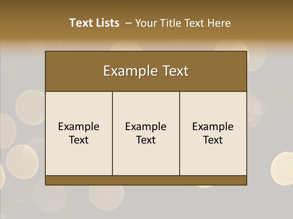 Multicolored Glow Light PowerPoint Template