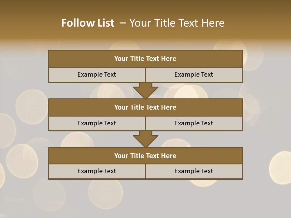 Multicolored Glow Light PowerPoint Template