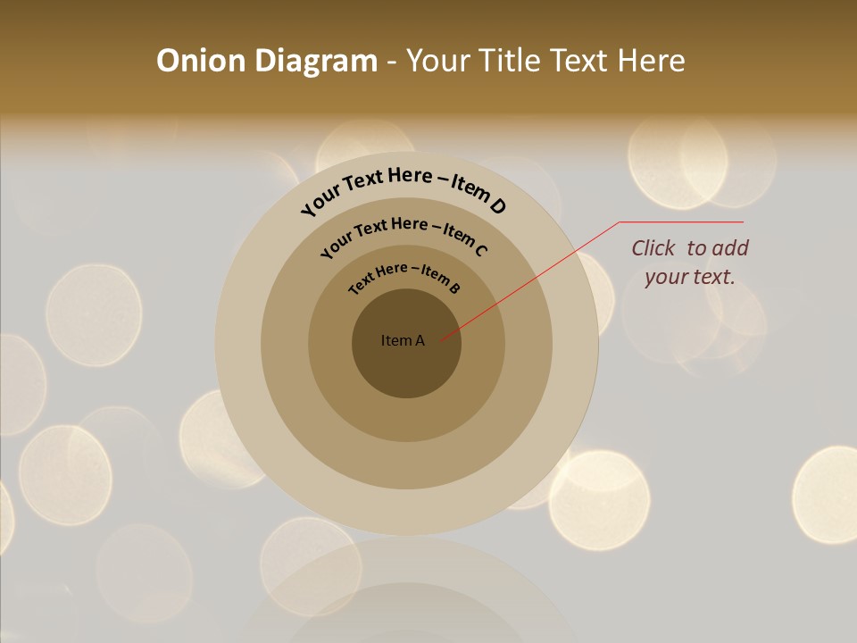 Multicolored Glow Light PowerPoint Template