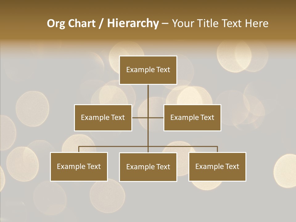 Multicolored Glow Light PowerPoint Template