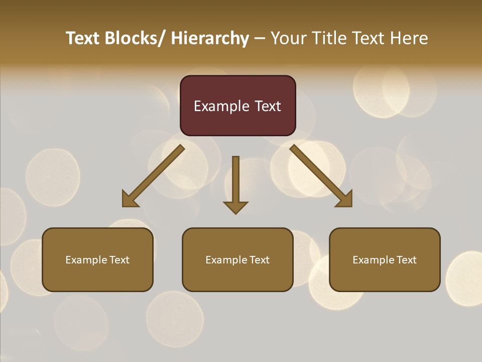 Multicolored Glow Light PowerPoint Template