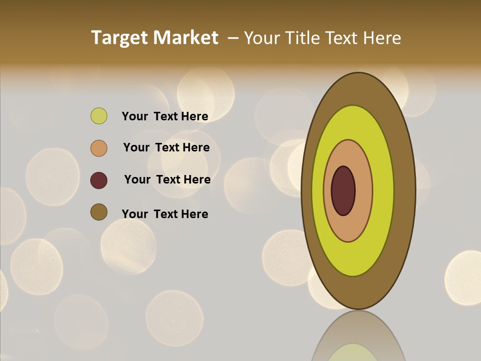 Multicolored Glow Light PowerPoint Template