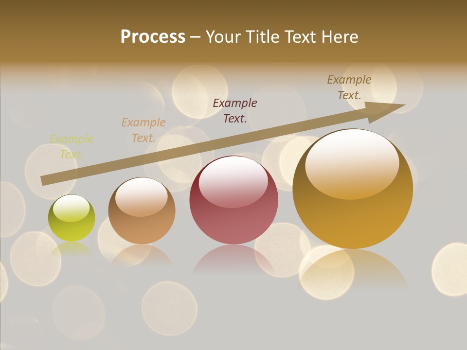 Multicolored Glow Light PowerPoint Template