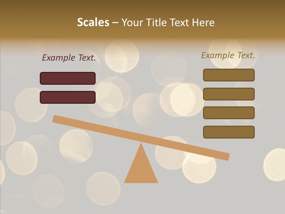 Multicolored Glow Light PowerPoint Template