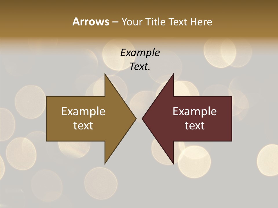 Multicolored Glow Light PowerPoint Template