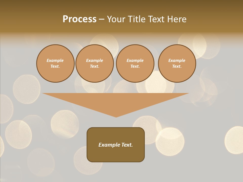 Multicolored Glow Light PowerPoint Template