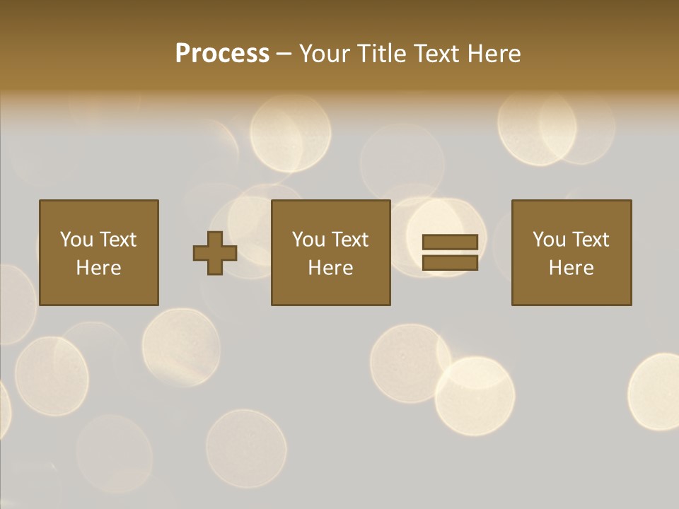 Multicolored Glow Light PowerPoint Template