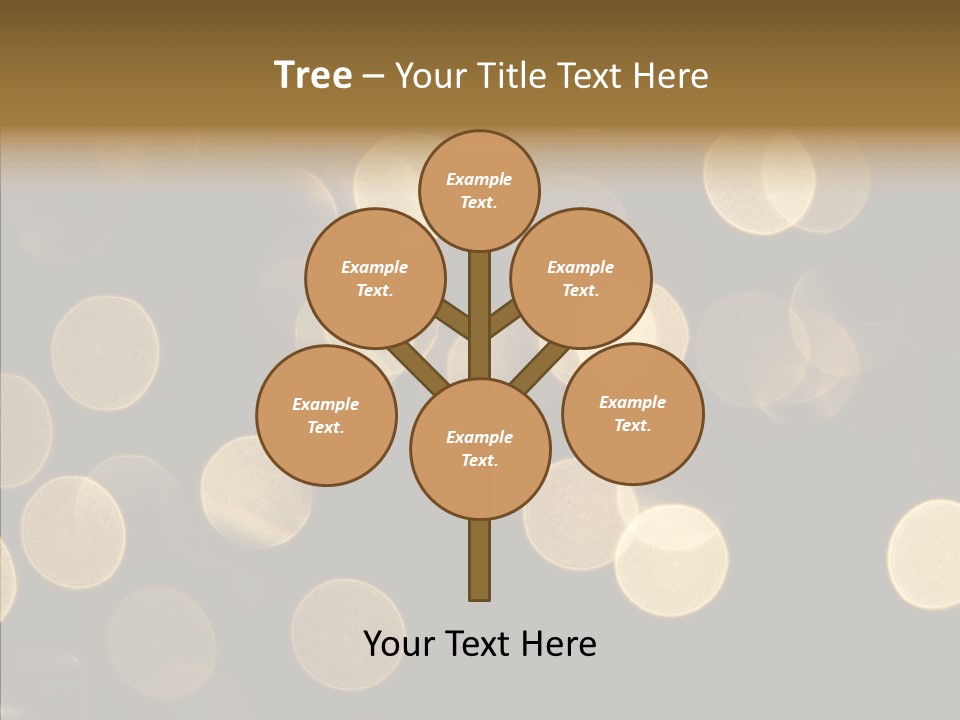 Multicolored Glow Light PowerPoint Template