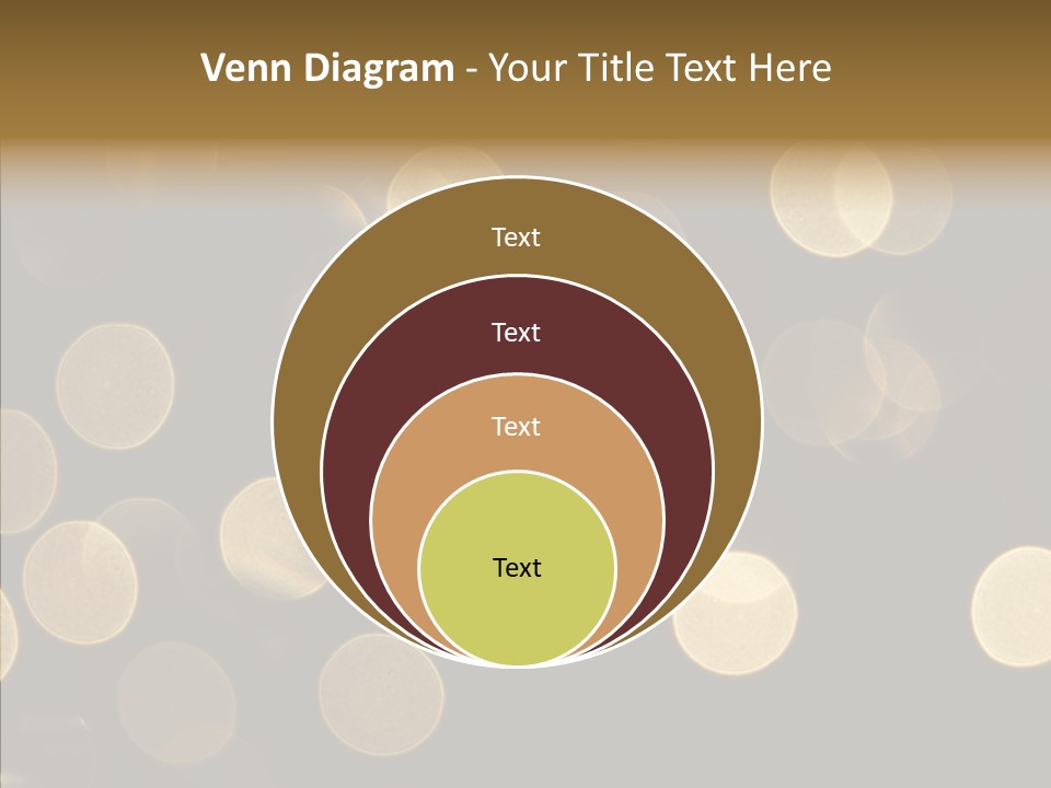 Multicolored Glow Light PowerPoint Template