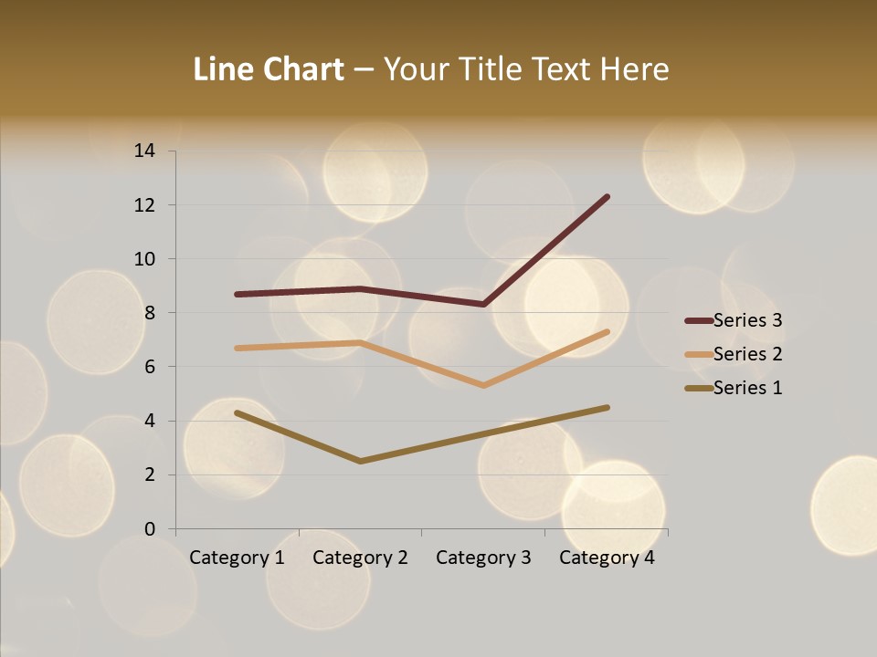 Multicolored Glow Light PowerPoint Template
