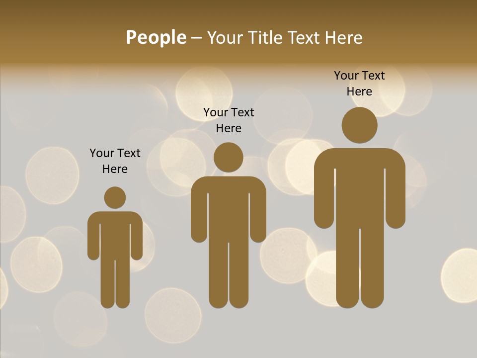 Multicolored Glow Light PowerPoint Template