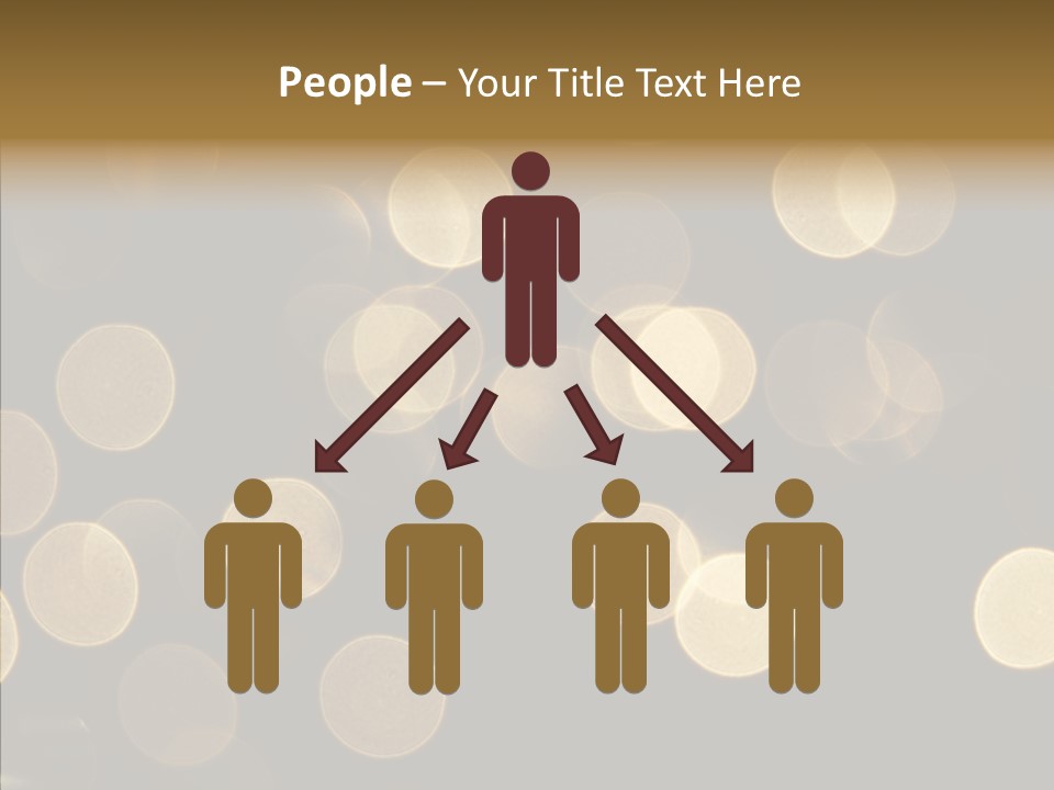 Multicolored Glow Light PowerPoint Template