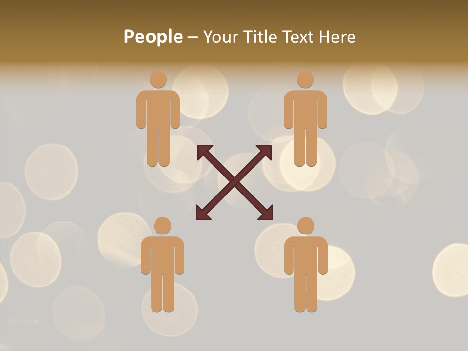 Multicolored Glow Light PowerPoint Template