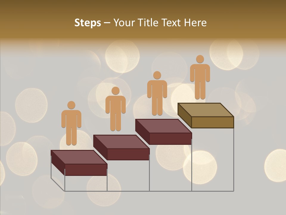 Multicolored Glow Light PowerPoint Template