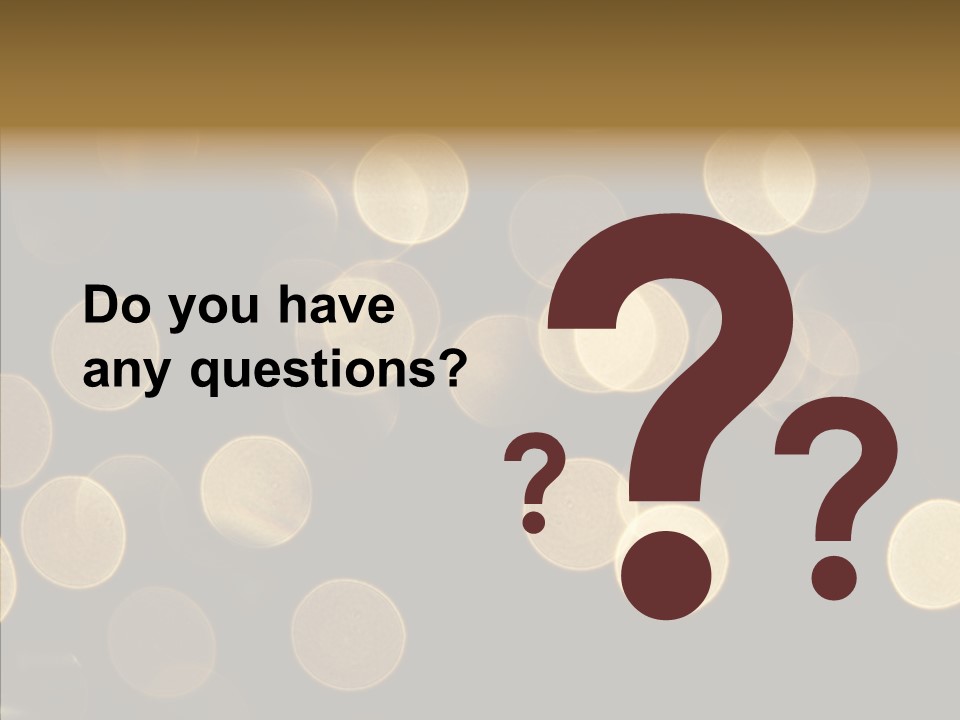 Multicolored Glow Light PowerPoint Template