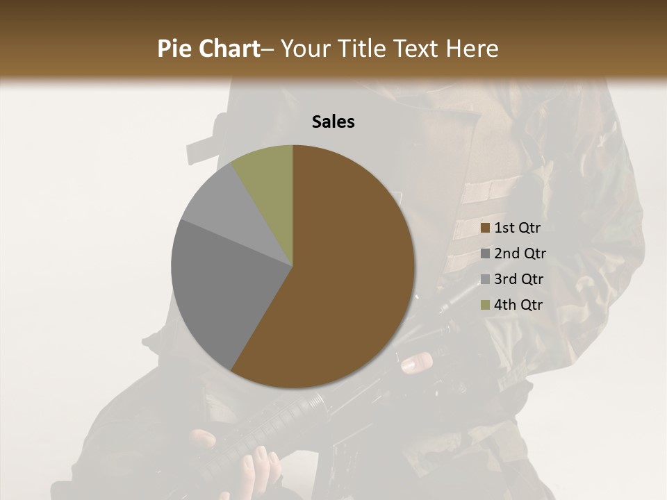 Young Woman Police PowerPoint Template