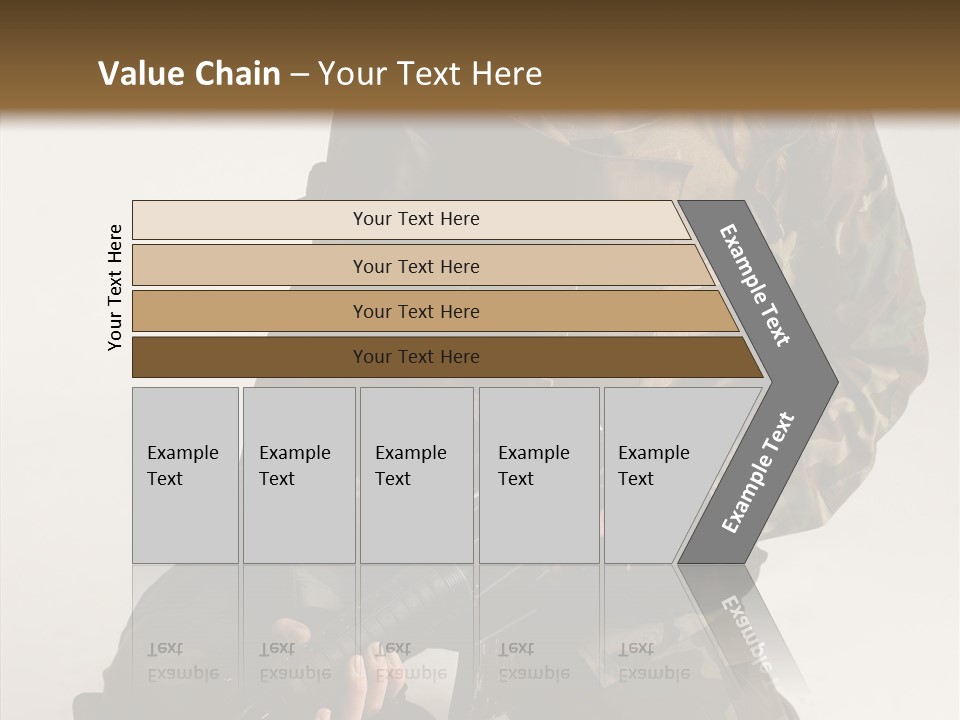 Young Woman Police PowerPoint Template