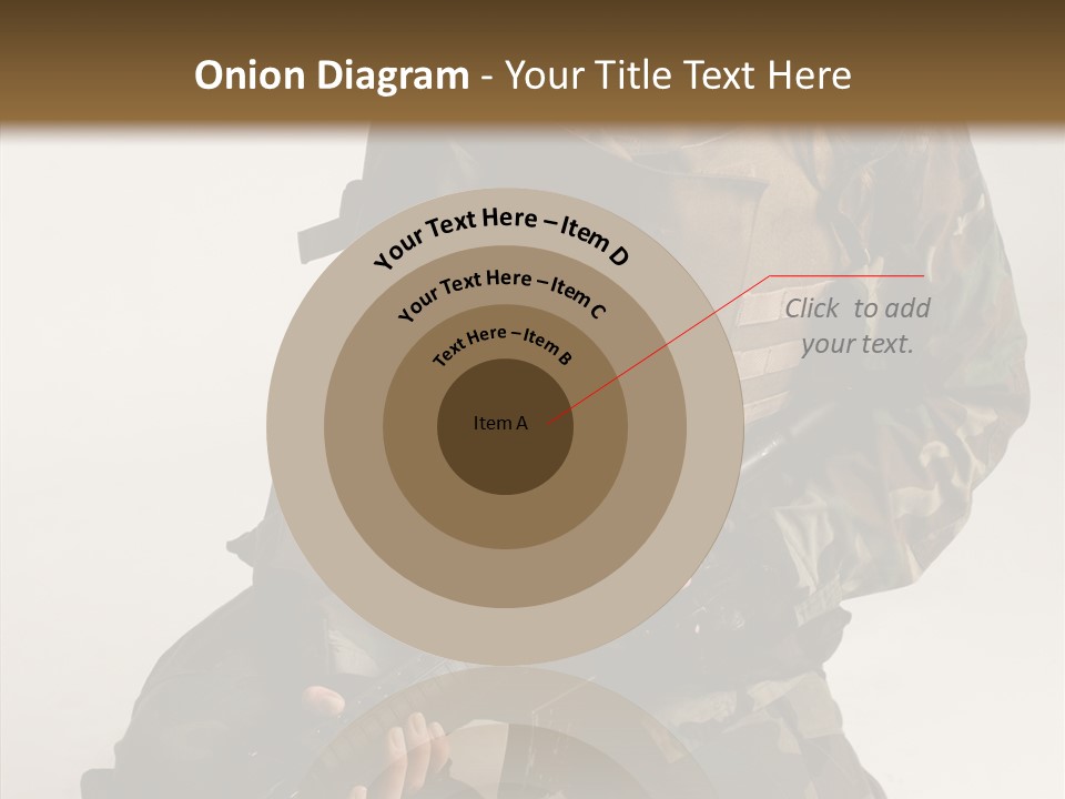 Young Woman Police PowerPoint Template