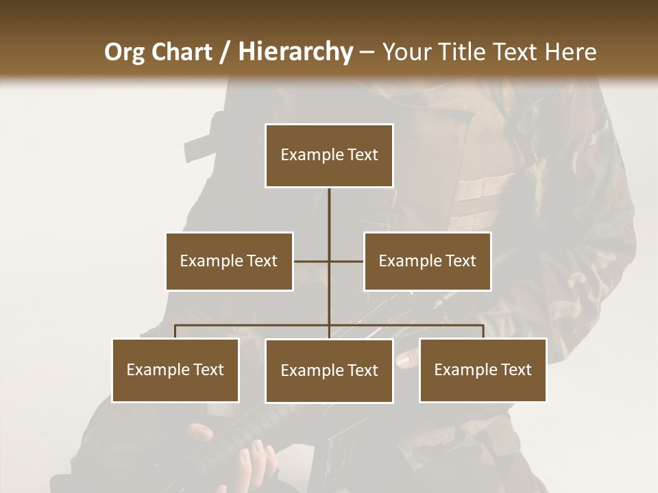 Young Woman Police PowerPoint Template