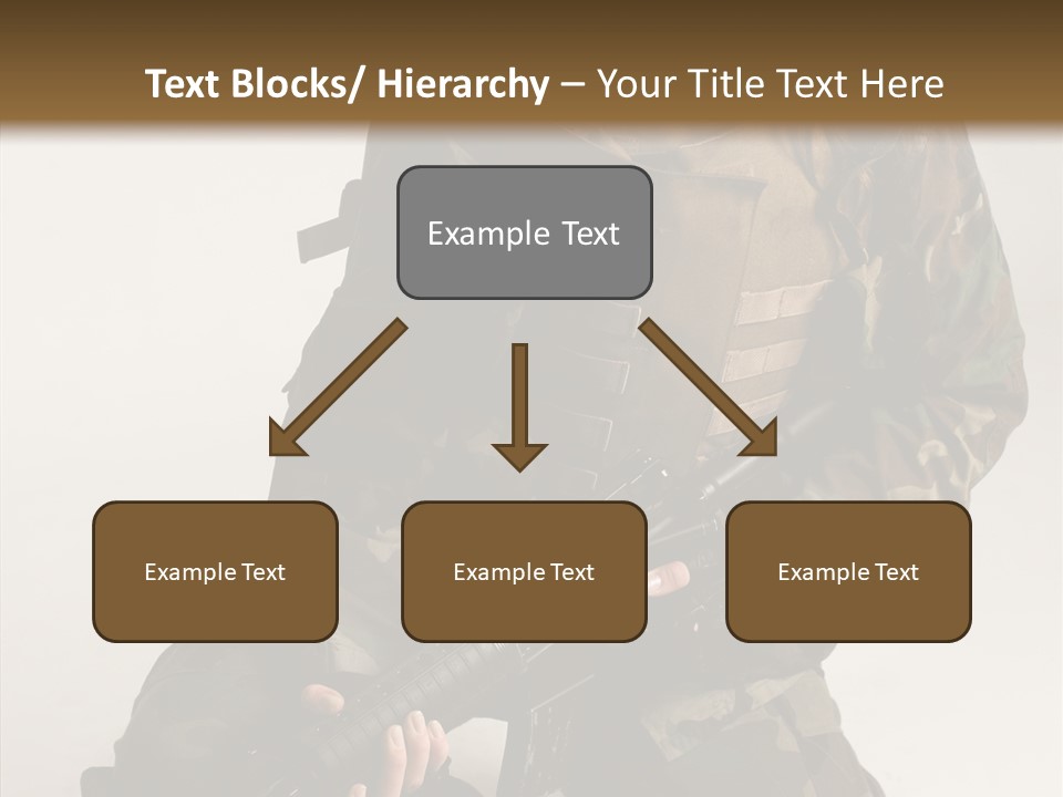 Young Woman Police PowerPoint Template