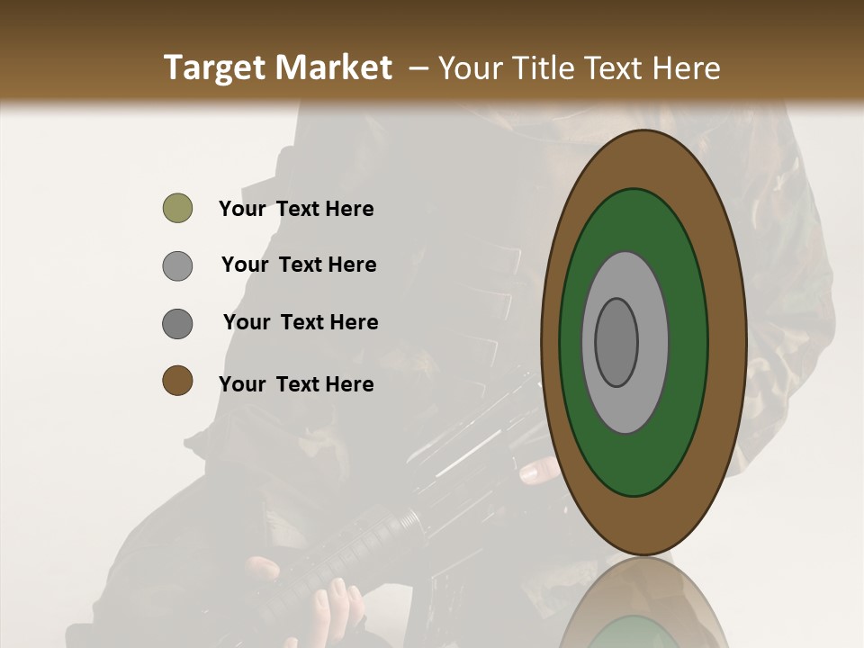 Young Woman Police PowerPoint Template