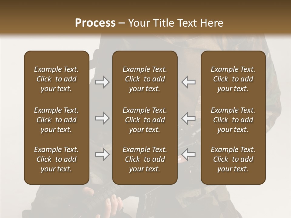 Young Woman Police PowerPoint Template