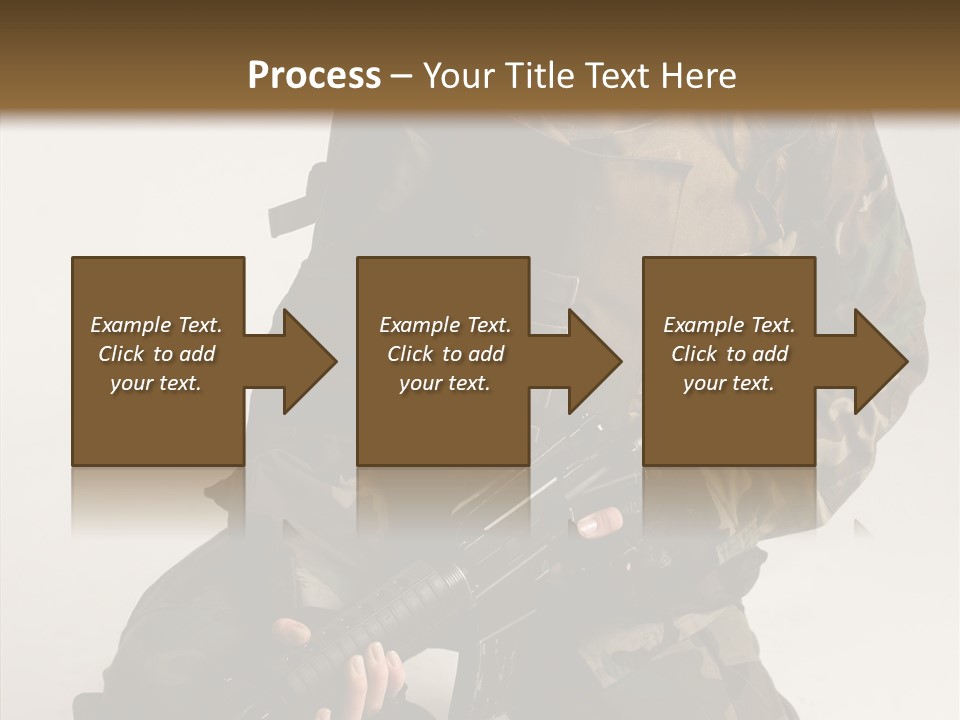 Young Woman Police PowerPoint Template