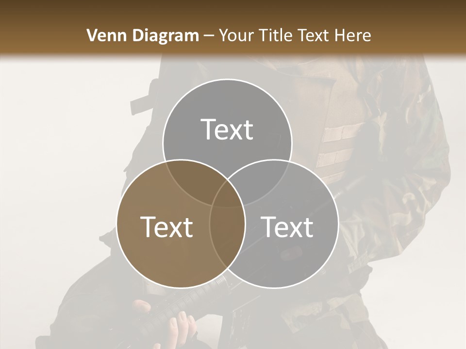 Young Woman Police PowerPoint Template