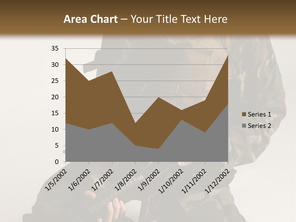 Young Woman Police PowerPoint Template