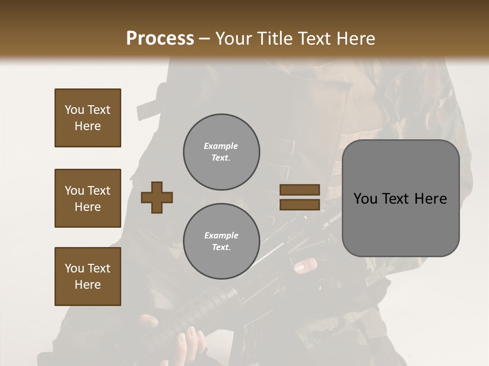Young Woman Police PowerPoint Template