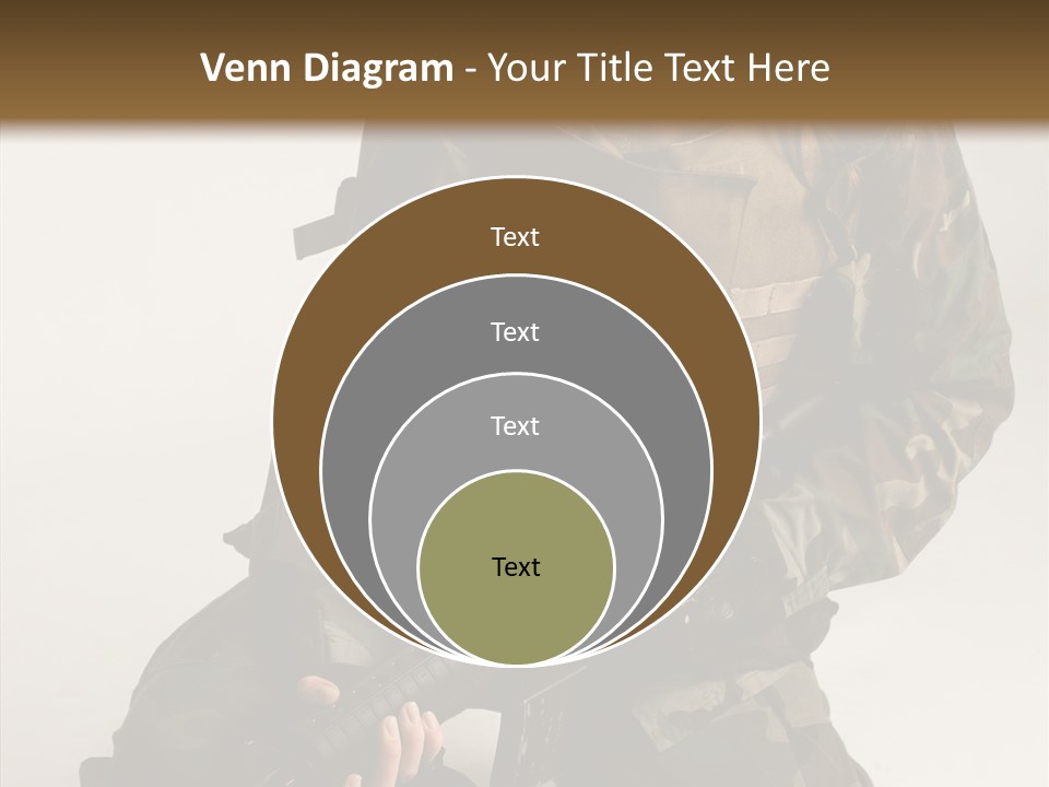 Young Woman Police PowerPoint Template