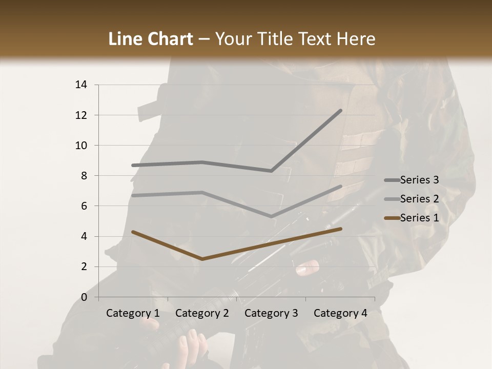 Young Woman Police PowerPoint Template