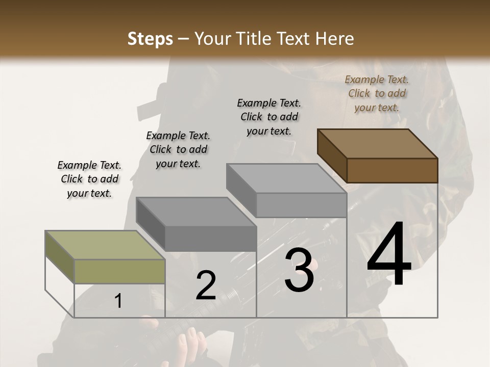 Young Woman Police PowerPoint Template