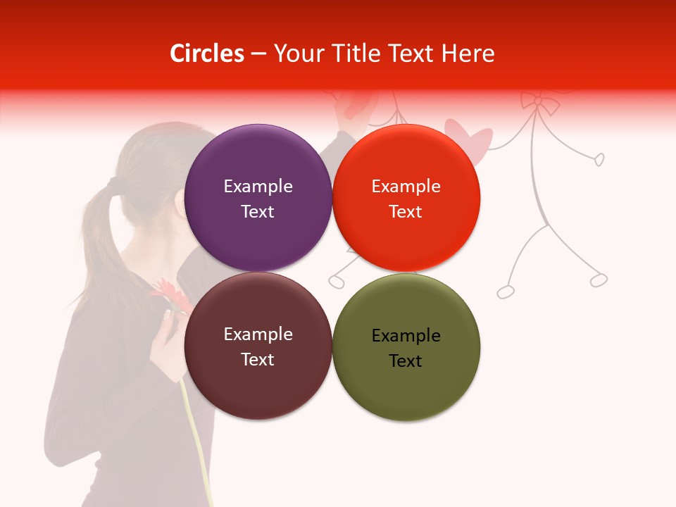 Women Day Love PowerPoint Template