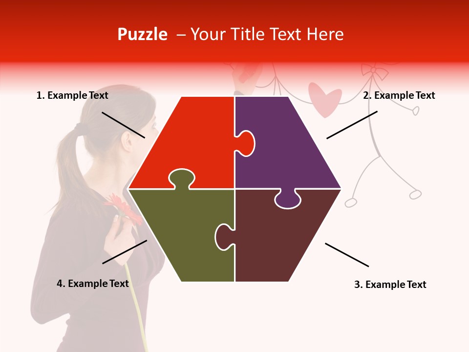 Women Day Love PowerPoint Template