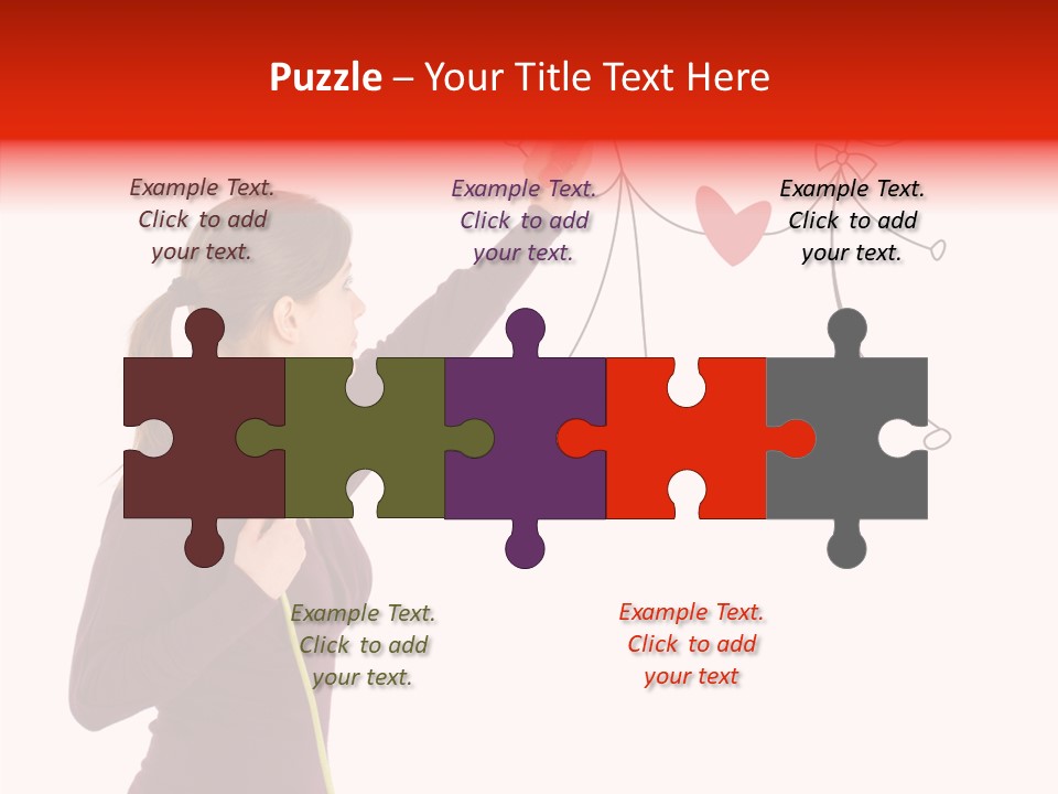 Women Day Love PowerPoint Template