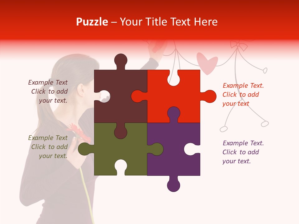 Women Day Love PowerPoint Template