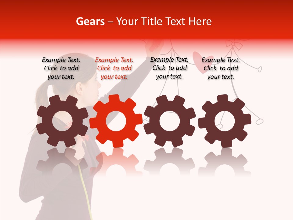 Women Day Love PowerPoint Template