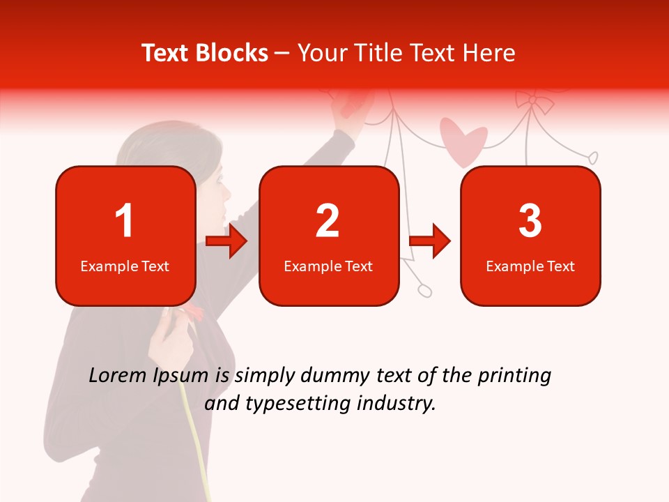 Women Day Love PowerPoint Template