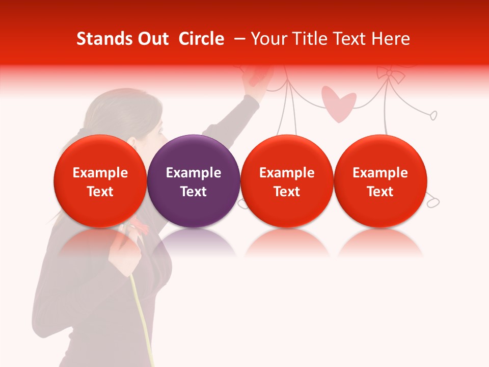 Women Day Love PowerPoint Template