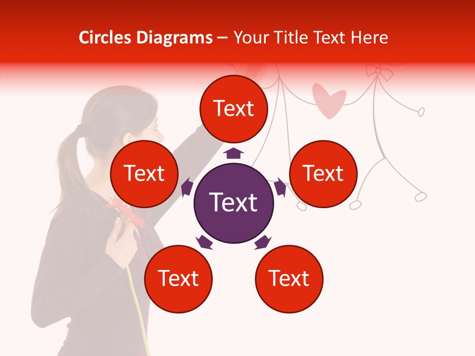 Women Day Love PowerPoint Template