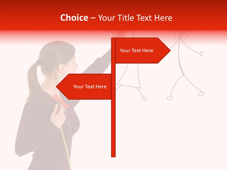 Women Day Love PowerPoint Template