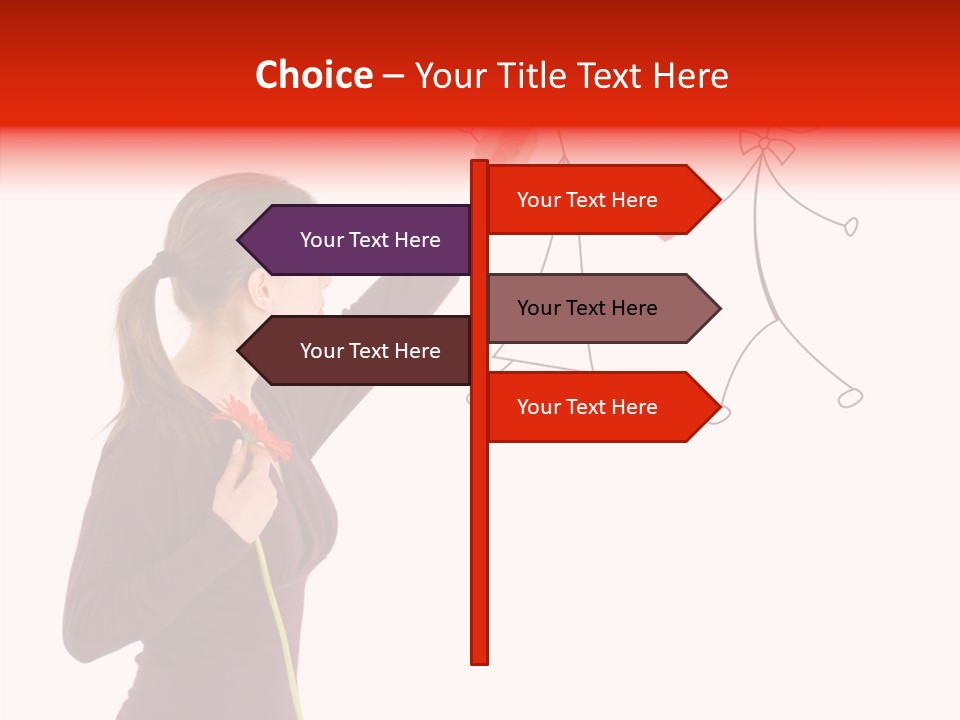 Women Day Love PowerPoint Template