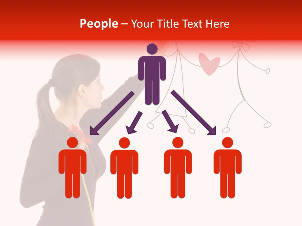 Women Day Love PowerPoint Template