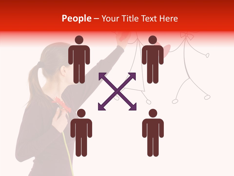 Women Day Love PowerPoint Template