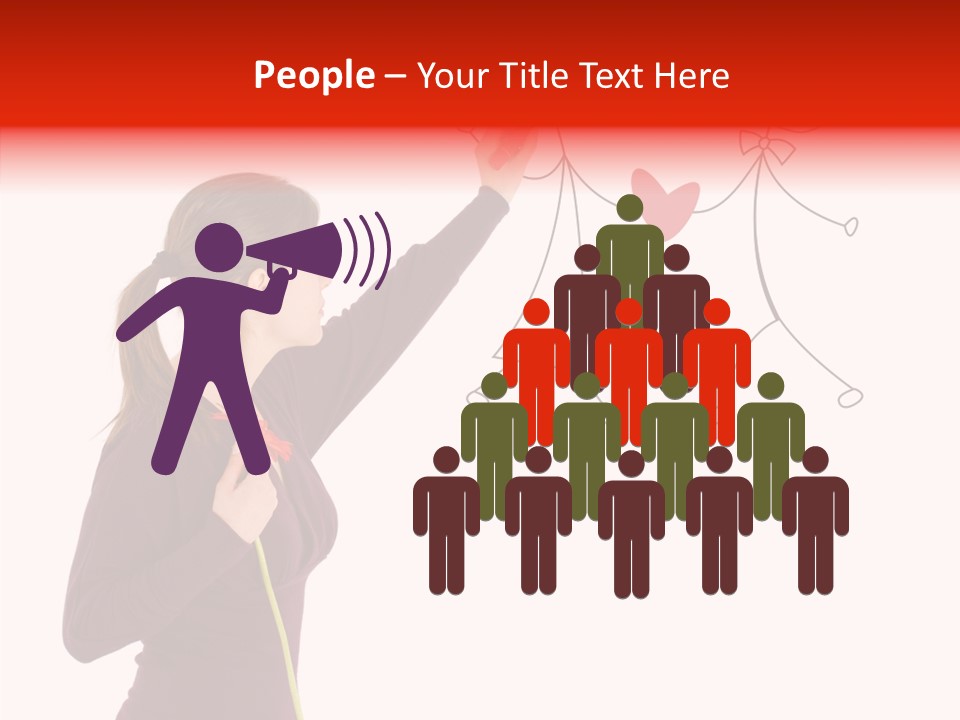 Women Day Love PowerPoint Template